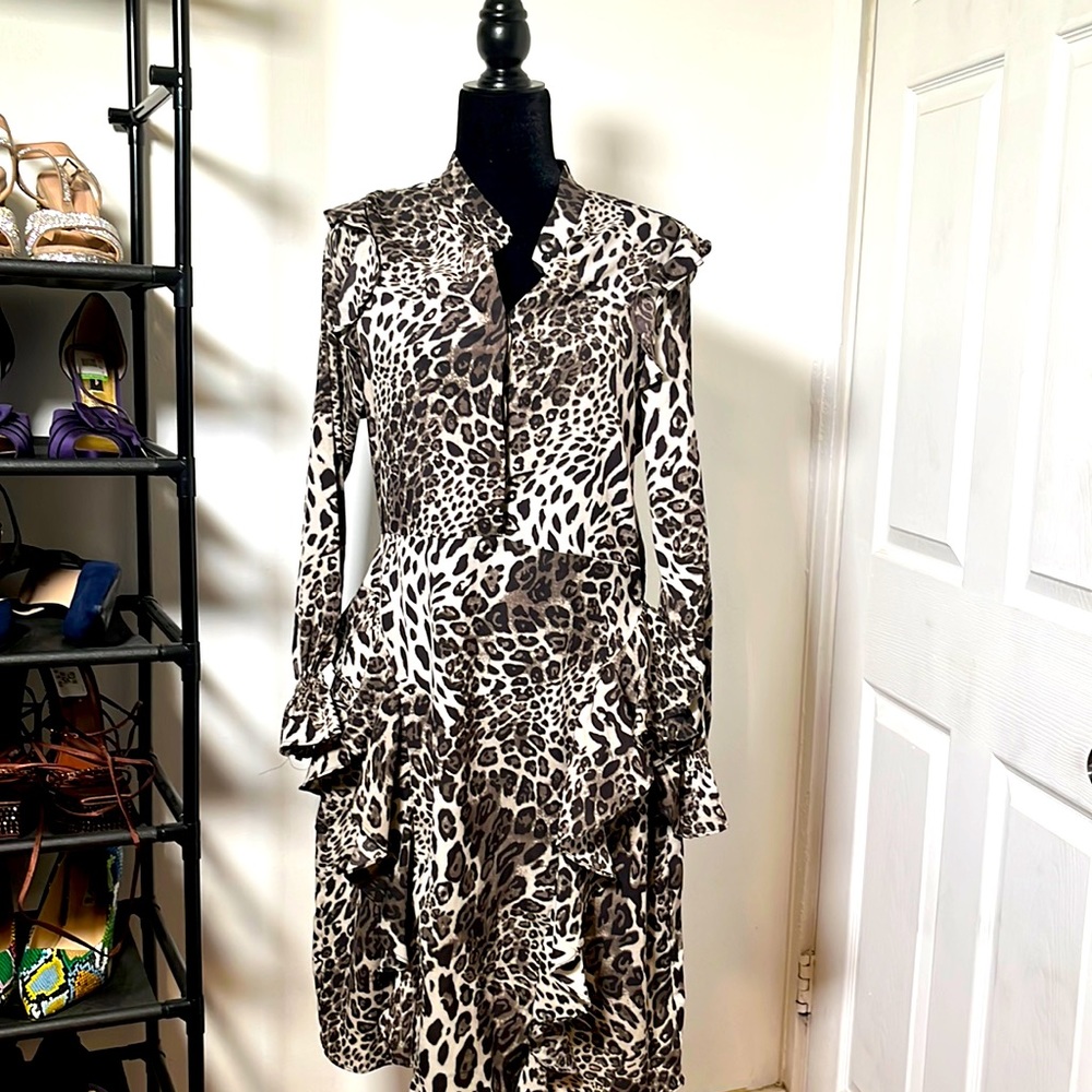 Leopard Dress Walter Baker
